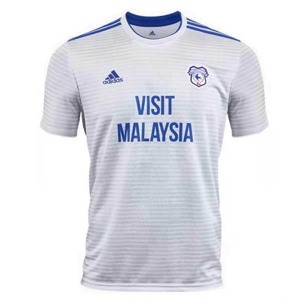 Camiseta Cardiff City Segunda 2018-2019 Blanco